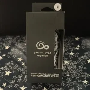 Python | Other | Python Wrap Medium Compression Wrap In Black And White ...